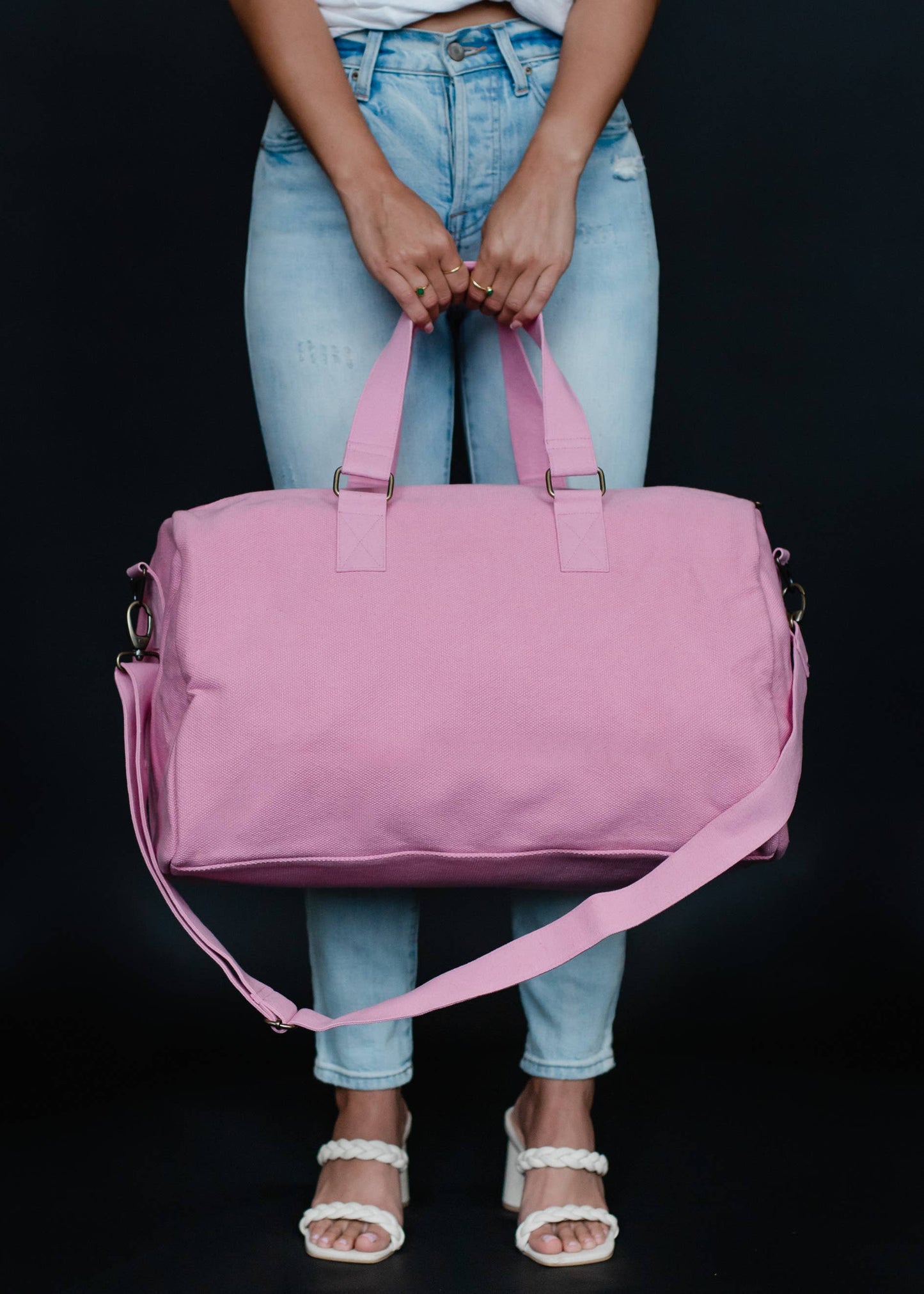 Weekender Tote- Pink Vacaction