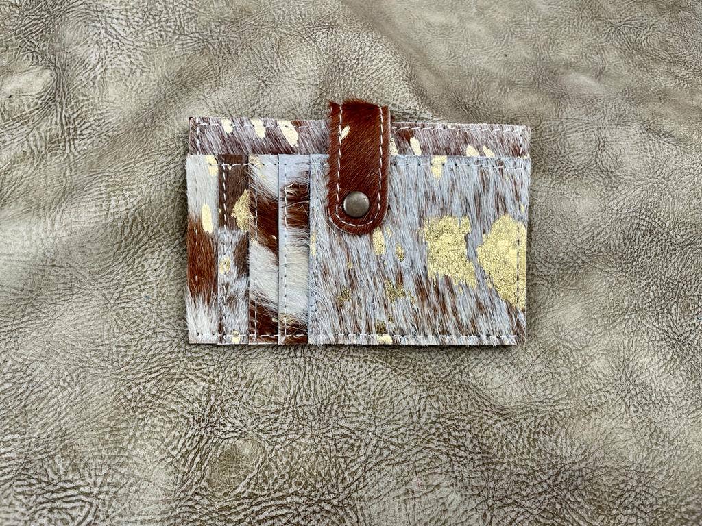 Cowhide Credit Card Wallet