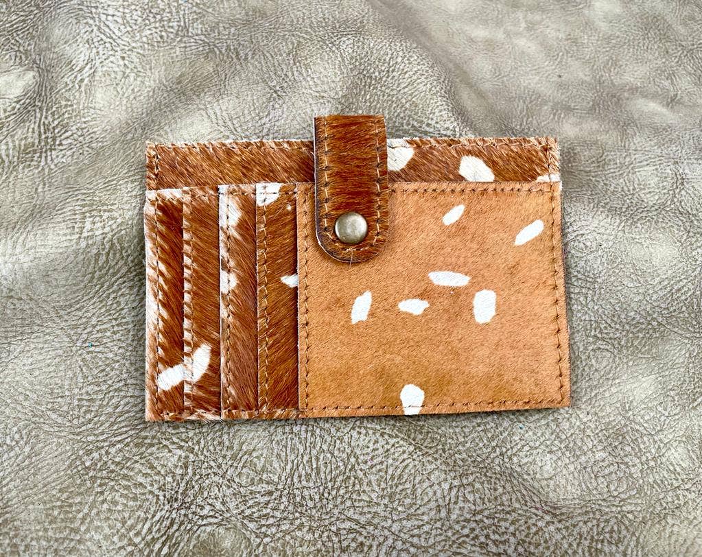 Cowhide Credit Card Wallet