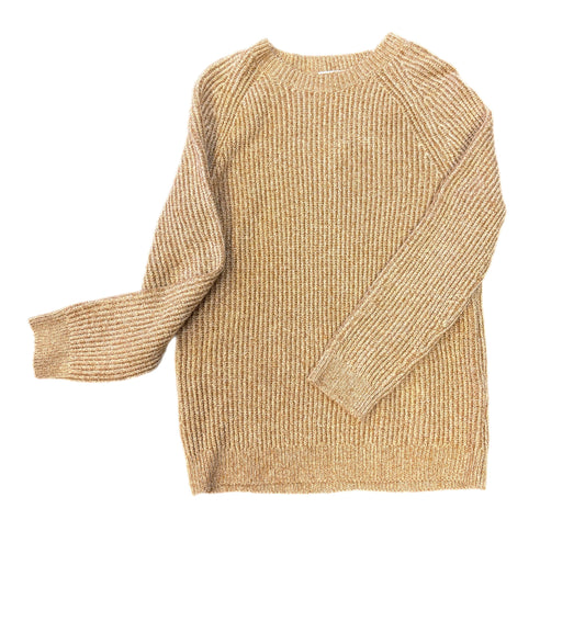 Oversized Warm Taupe Soft-Knit Sweater