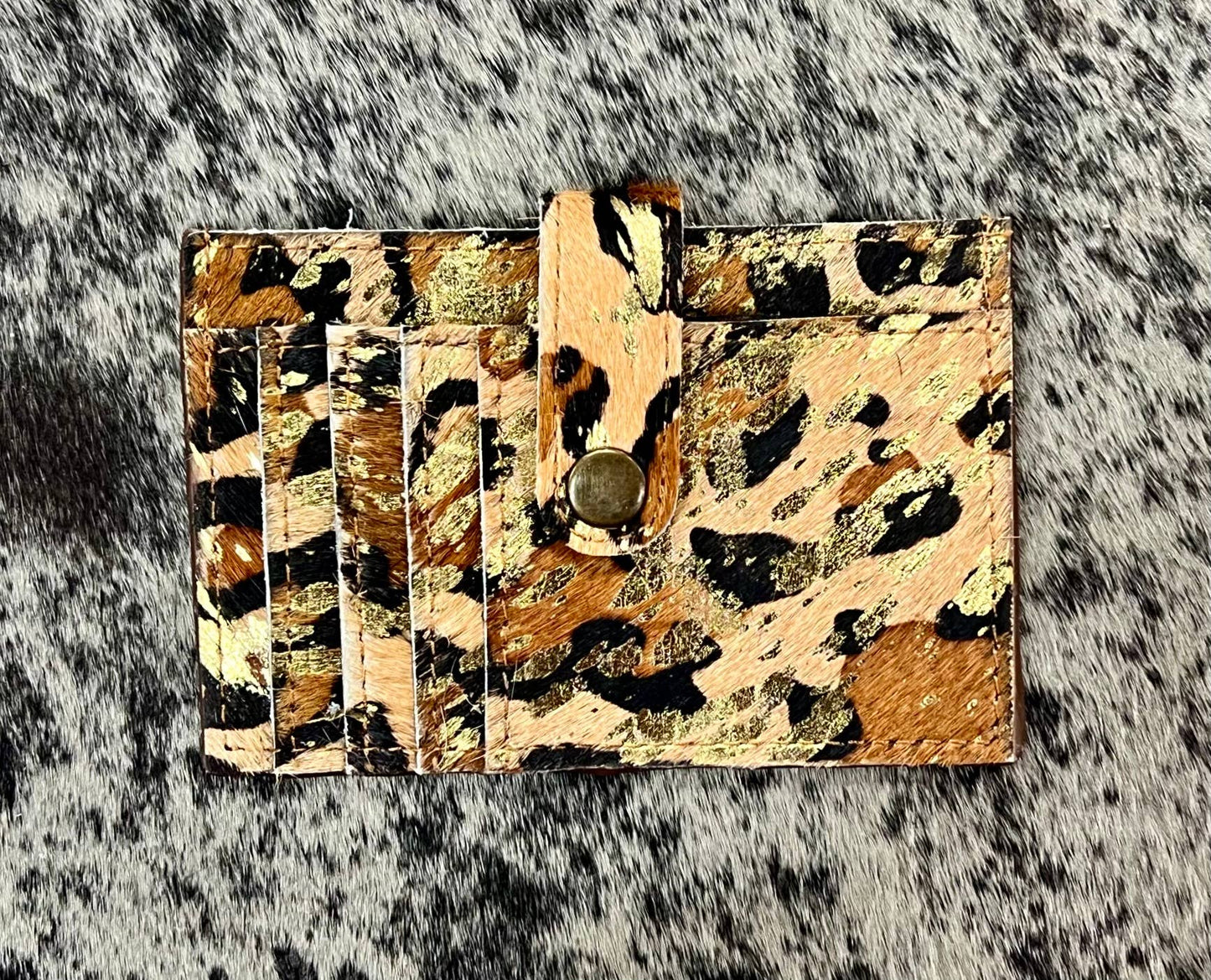 Cowhide Credit Card Wallet